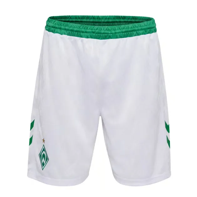 Kid's Werder Bremen 2024/25 Home Shorts - White