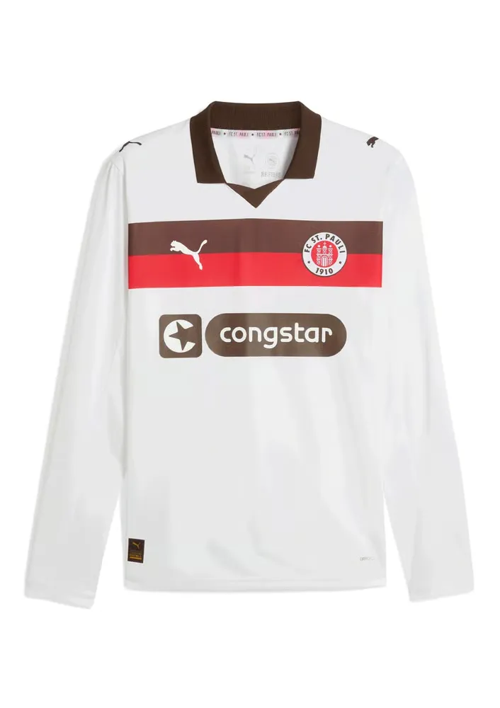 Men's FC St. Pauli 2025/26 Away Long Sleeve Shirt
