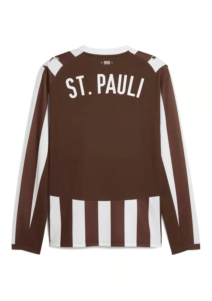 Kid's FC St. Pauli 2025/26 Home Long Sleeve Shirt - Image 2