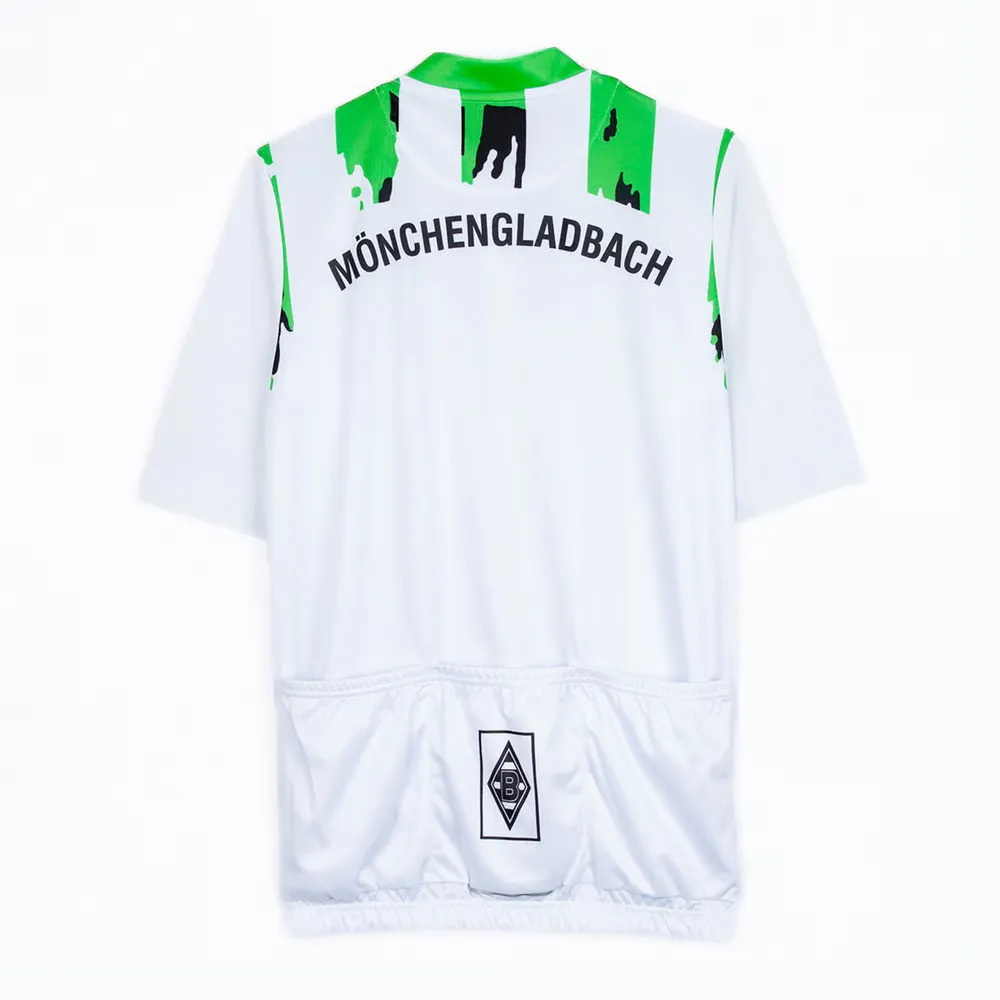 Kid's Borussia Mönchengladbach 1995 Retro Cycling Shirt - Image 2