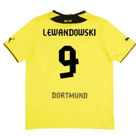 Women's LEWANDOWSKI Borussia Dortmund 2013/14 Home Shirt