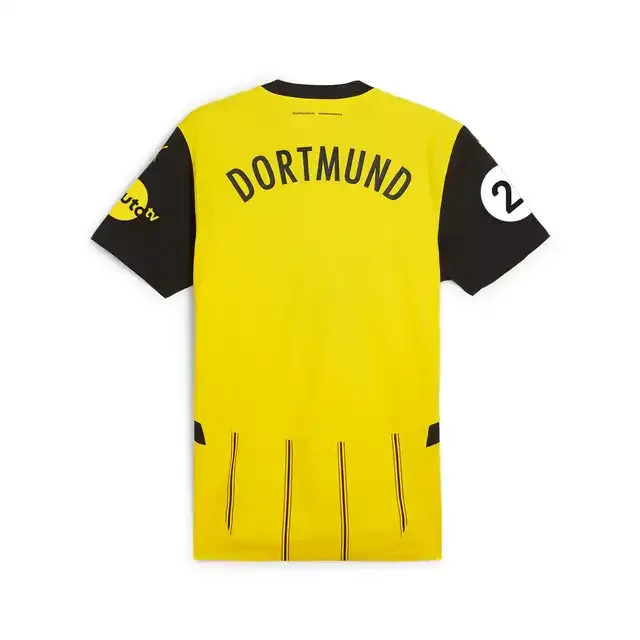 Men's Borussia Dortmund 2024/25 Home Women's Football Team Shirt - Image 2