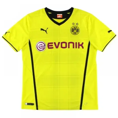 Kid's LEWANDOWSKI Borussia Dortmund 2013/14 Home Shirt - Image 2