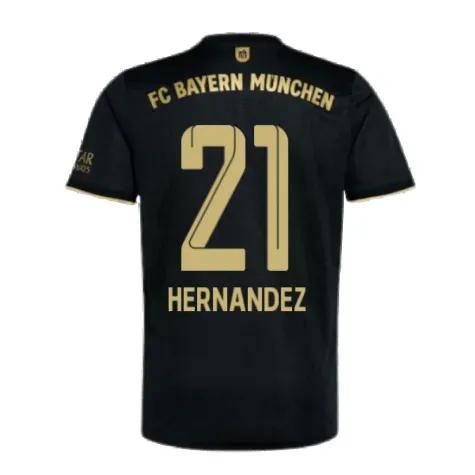 Women's L.HERNANDEZ Bayern Munich 2021/22 Away Shirt