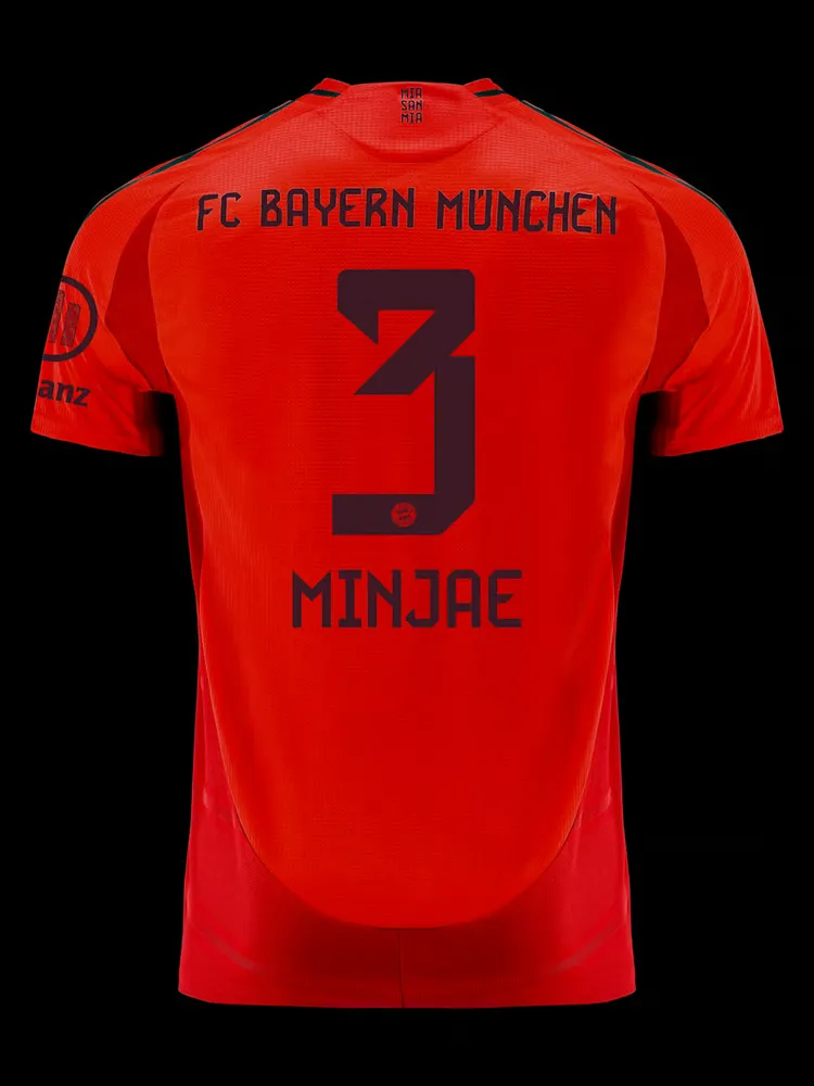 Men's MINJAE Bayern Munich 2024/25 Home Shirt