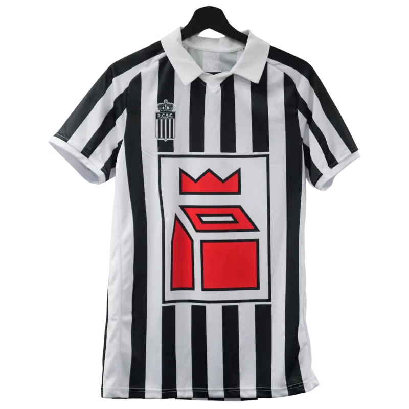 Women's Royal Charleroi SC Retro Pär Zetterberg 120years Shirt #8