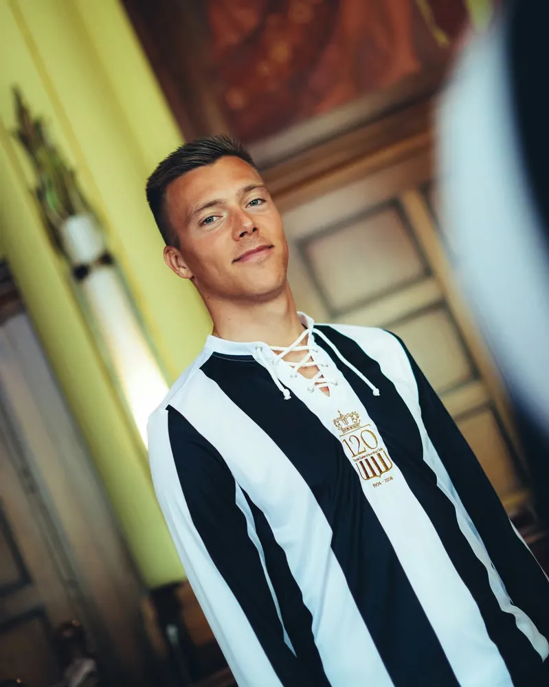 Men's Royal Charleroi SC 2024/25 120th Anniversary Shirt