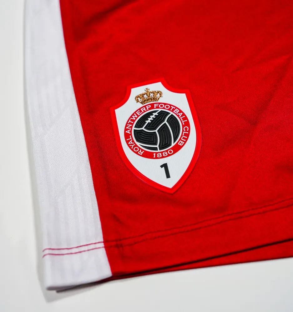 Kid's Royal Antwerp 2024/25 Home Shorts - Image 2