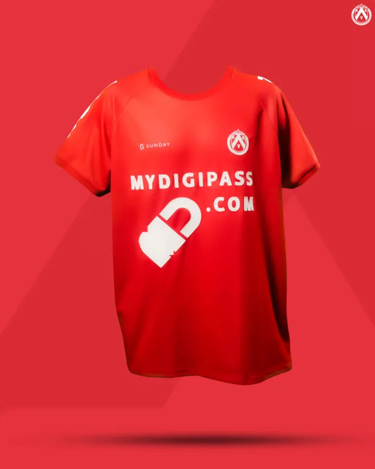 Men's KV Kortrijk 2013 Third Authentic Match Of The Decade Shirt
