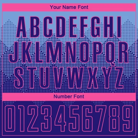 Custom Light Blue Dark Purple-Pink Sublimation Soccer Uniform Jersey - Image 5