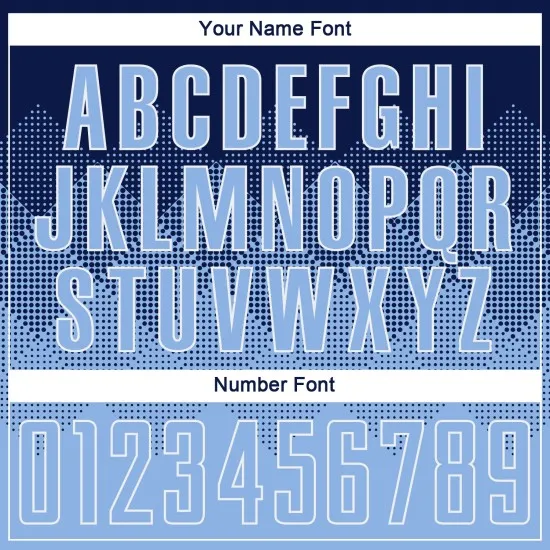 Custom Navy Light Blue-White Sublimation Soccer Uniform Jersey - Image 5