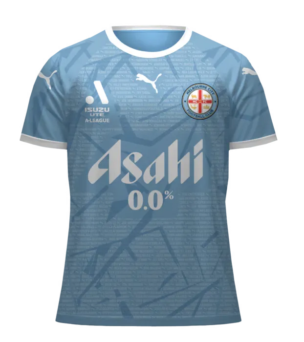 Kid's Melbourne City 2024/25 Third Warm Up Shirt