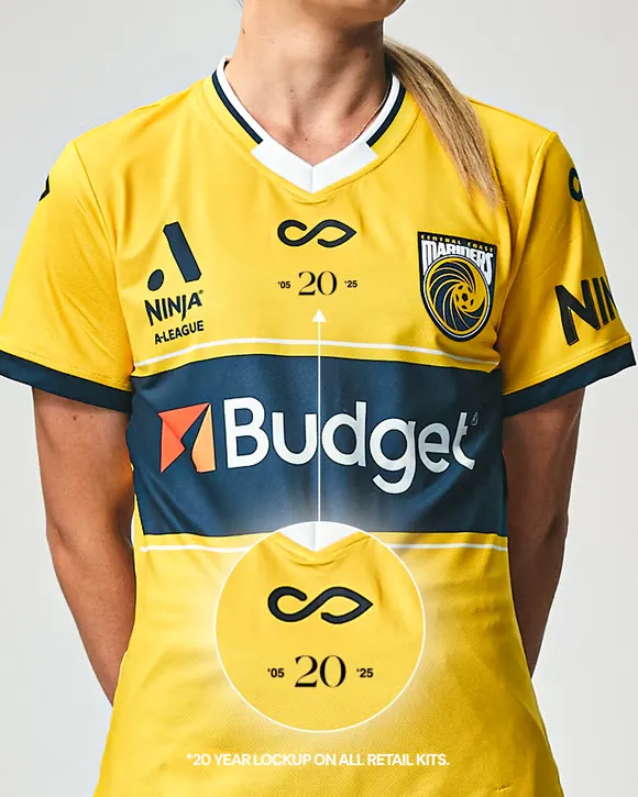Kid's Central Coast Mariners 2024/25 Home ALW Shirt