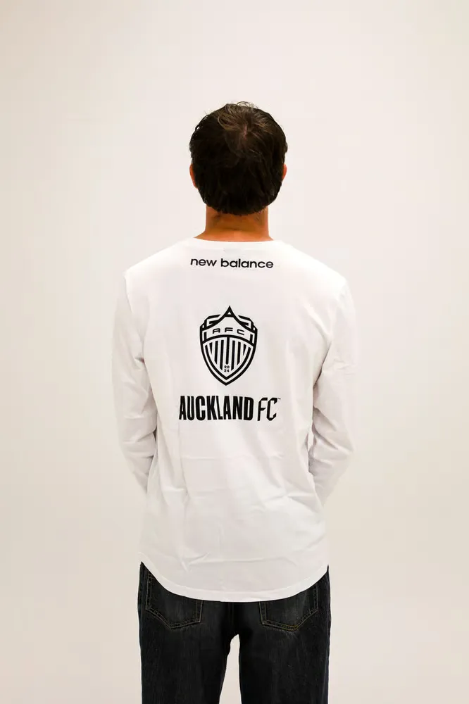 Women's Auckland FC 2024/25 Third Casual Long Sleeve Shirt - White - Image 2