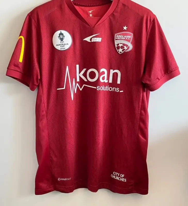 Men's Adelaide United 2024/25 Home Cup Shirt