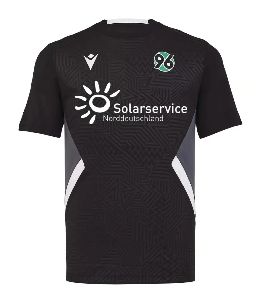 Men's Hannover 96 2024/25 Third Authentic Training Shirt - Black