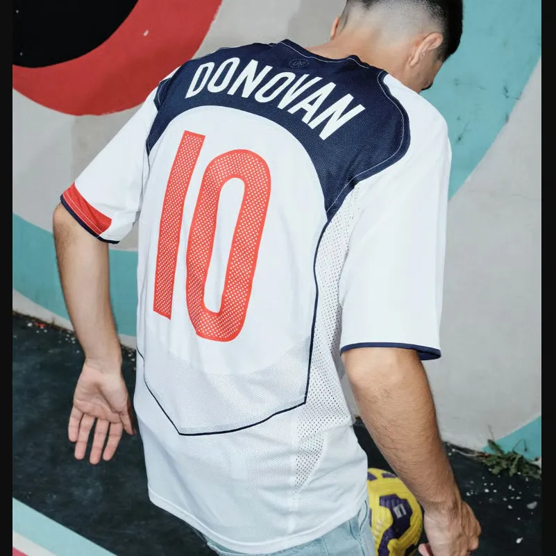 Women's USA 2004 T90 Remake Shirt - DONOVAN #10