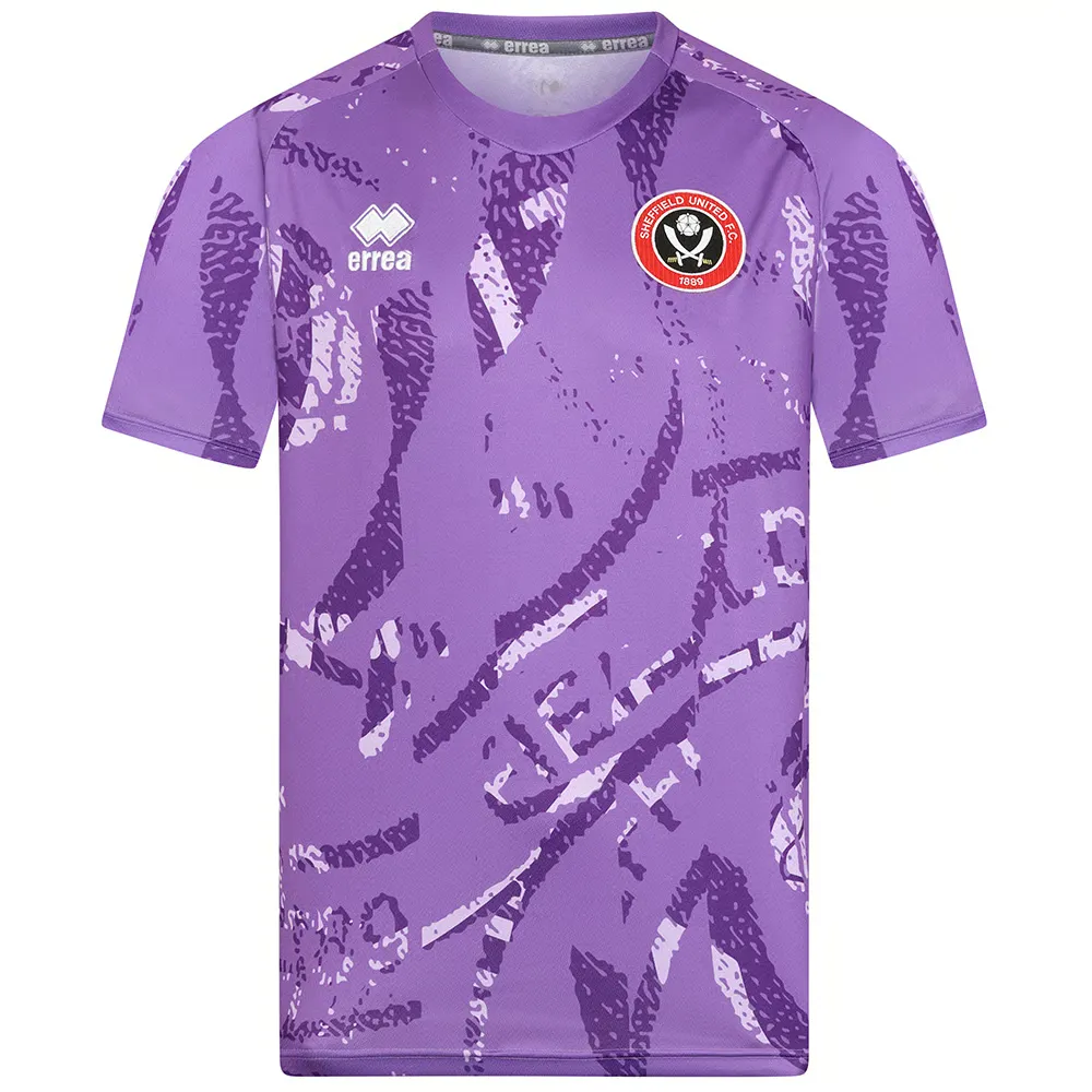 Women's Sheffield United 2025/26 Third Warm Up Shirt - Purple
