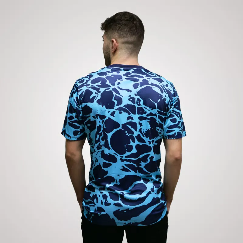 Women's Málaga CF 2025/26 Third Prematch Shirt - Navy Blue - Image 2