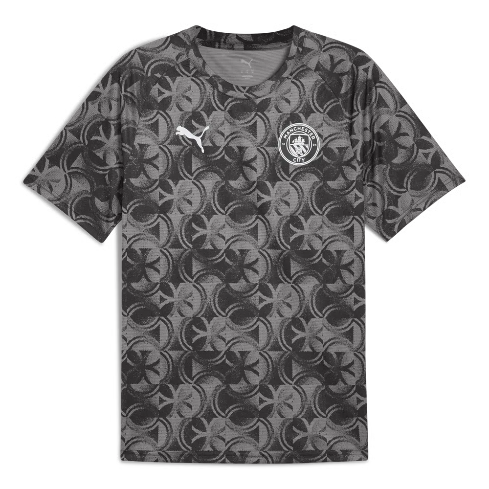 Women's Manchester City 2025/26 Third Pre Match Shirt - Black