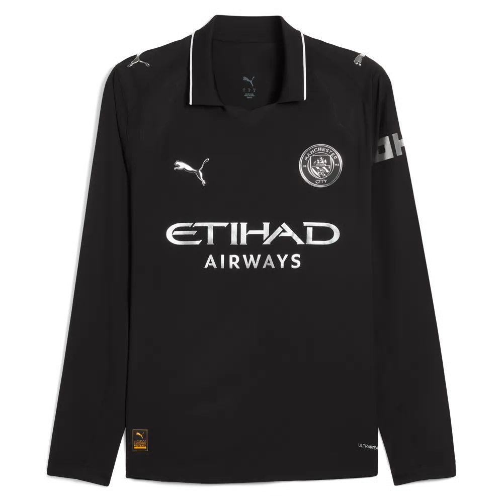 Women's Manchester City 2025/26 Away Long Sleeve Shirt