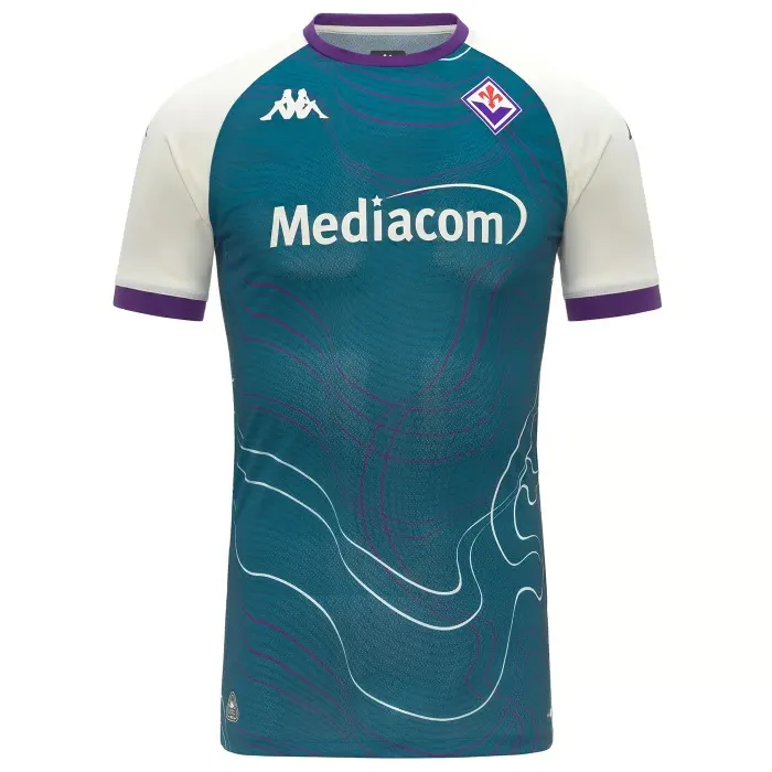Women's Fiorentina 2025/26 Third Prematch Shirt - Turquoise
