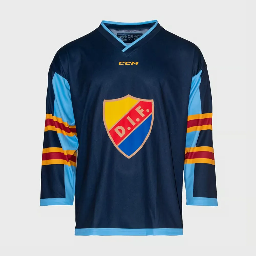 Women's Djurgårdens IF 2025 Home Long Sleeve CCM Shirt