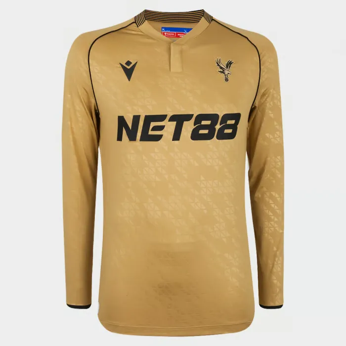 Women's Crystal Palace 2025/26 Third Long Sleeve Eagle Gold Shirt