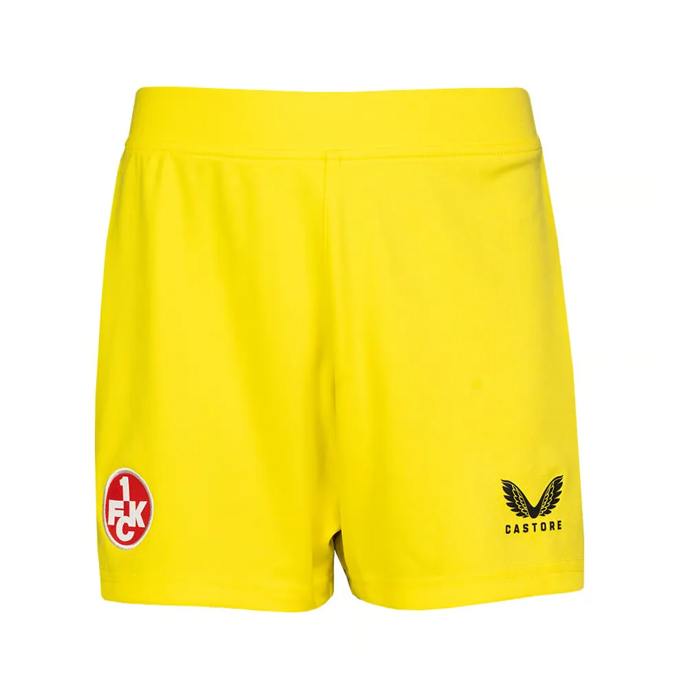 Women's 1. FC Kaiserslautern 2025/26 Goalkeeper Shorts - Yellow