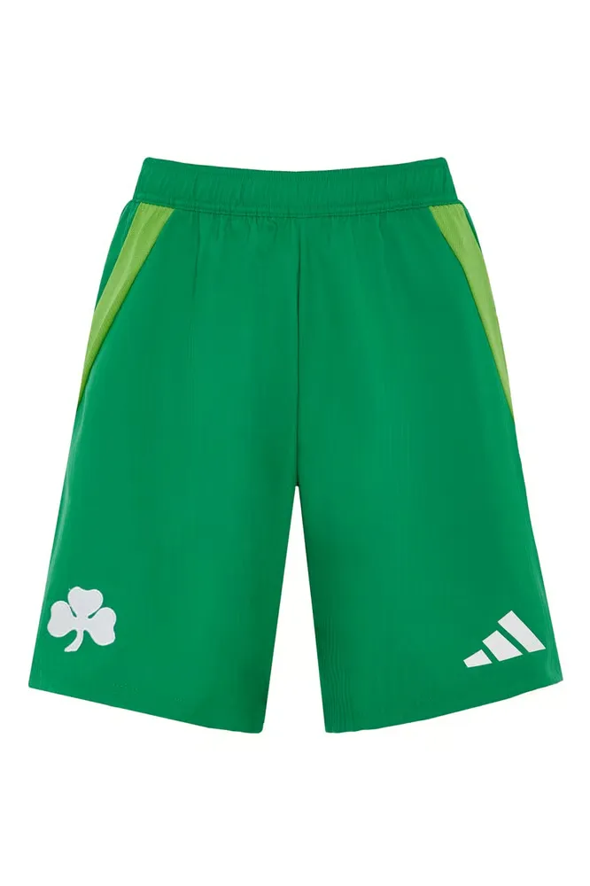 Kid's Panathinaikos FC 2024/25 Third Friendly Games Shorts - Green