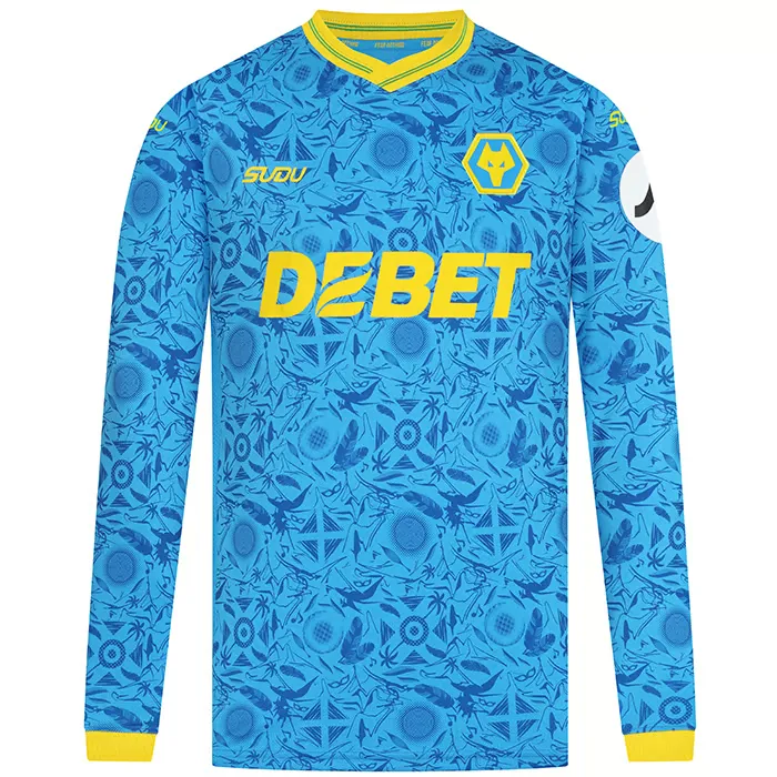 Men's Wolverhampton Wanderers 2025/26 Third Long Sleeve Shirt