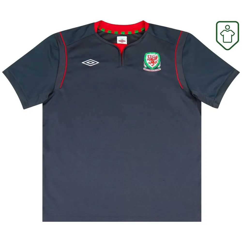 Men's Wales 2011/12 Away Retro Shirt