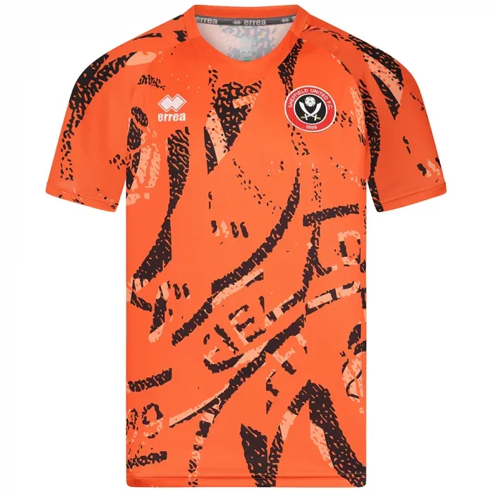 Men's Sheffield United 2025/26 Third Warm Up Shirt - Orange