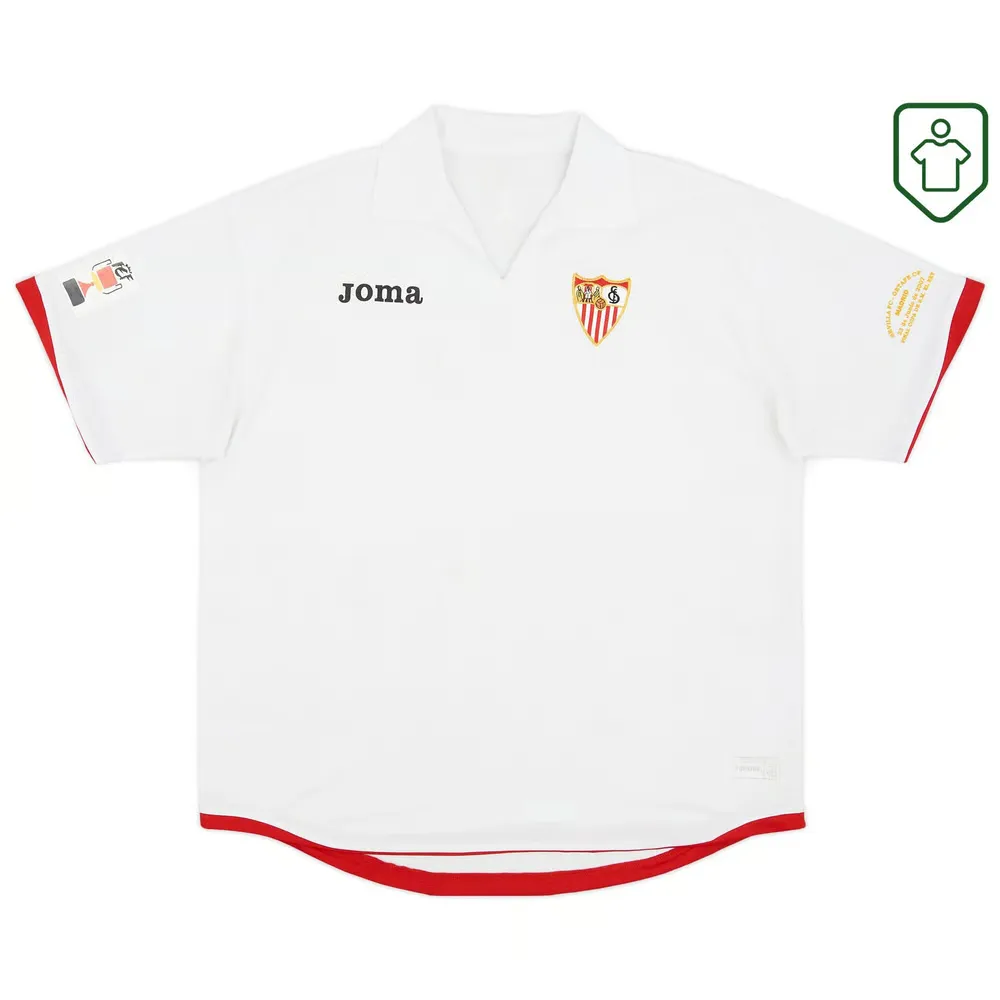 Men's Sevilla FC 2007 Cup Final Retro Shirt