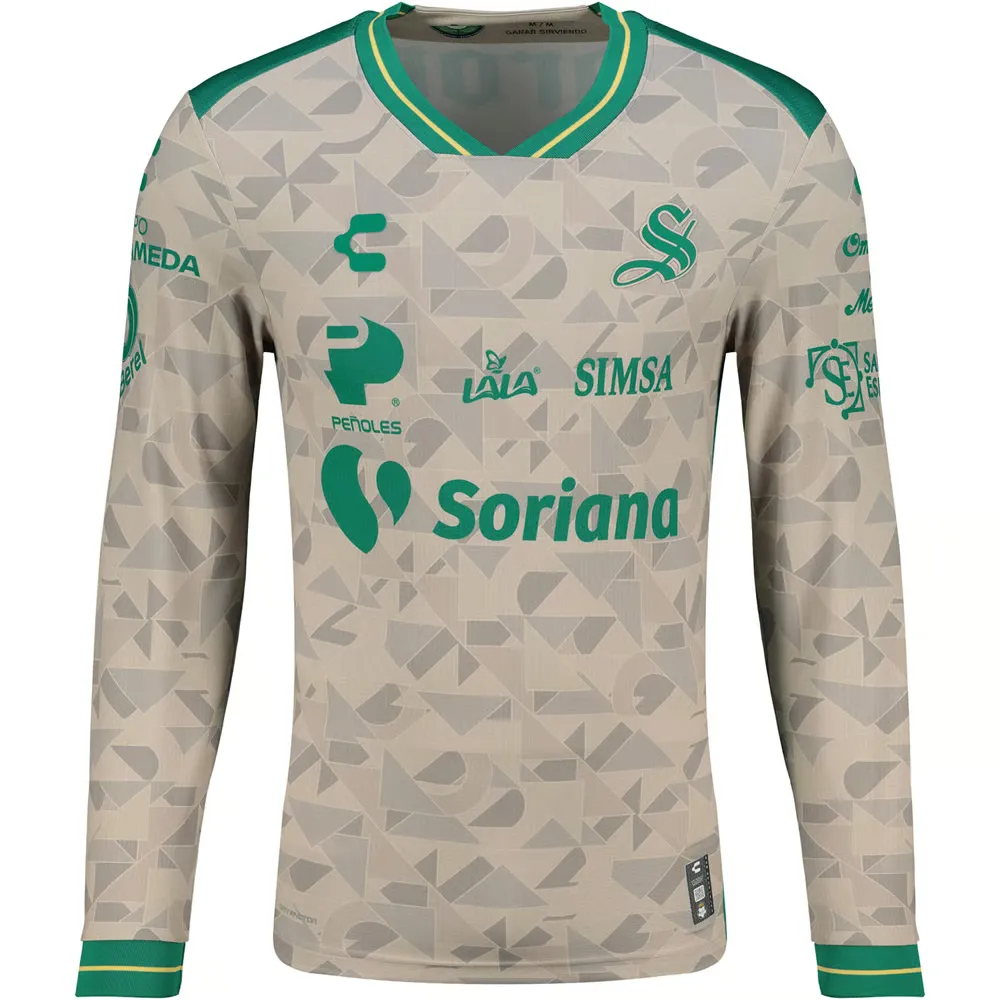 Men's Santos Laguna 2025/26 Away Long Sleeve Shirt