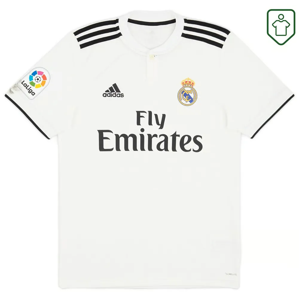 Men's Real Madrid 2018/19 Home Retro Shirt