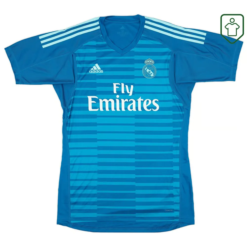 Men's Real Madrid 2018/19 GK Retro Shirt