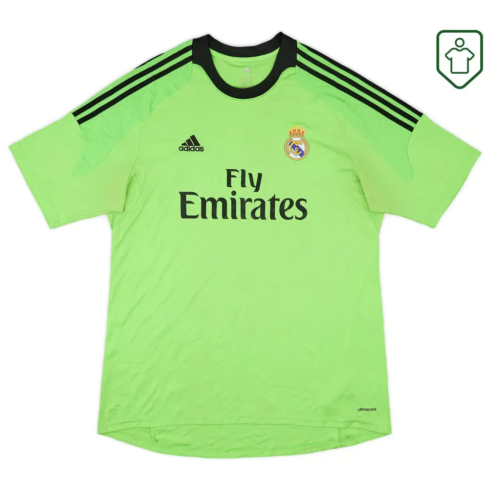 Men's Real Madrid 2013/14 GK Retro Shirt