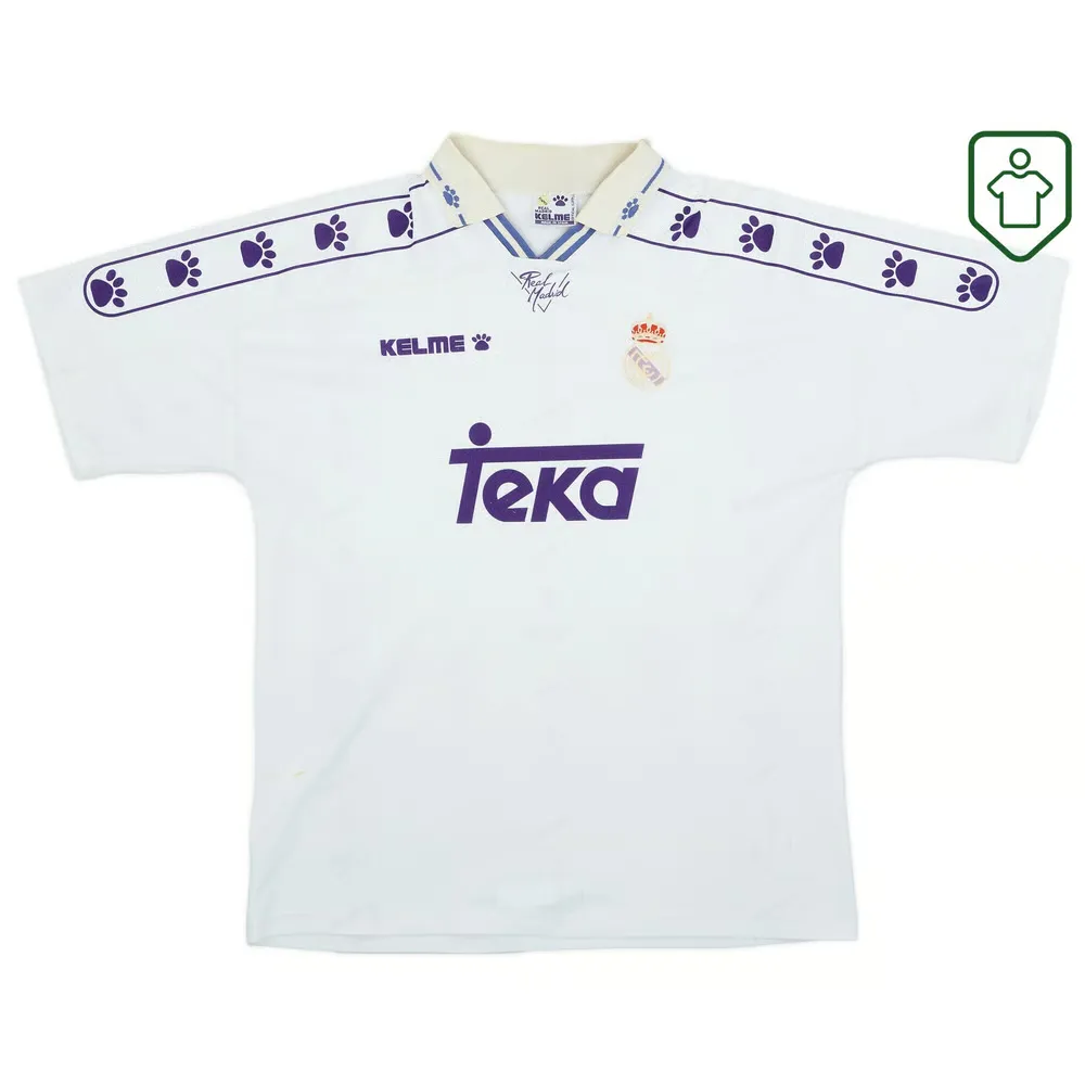 Men's Real Madrid 1994/96 Home Retro Shirt
