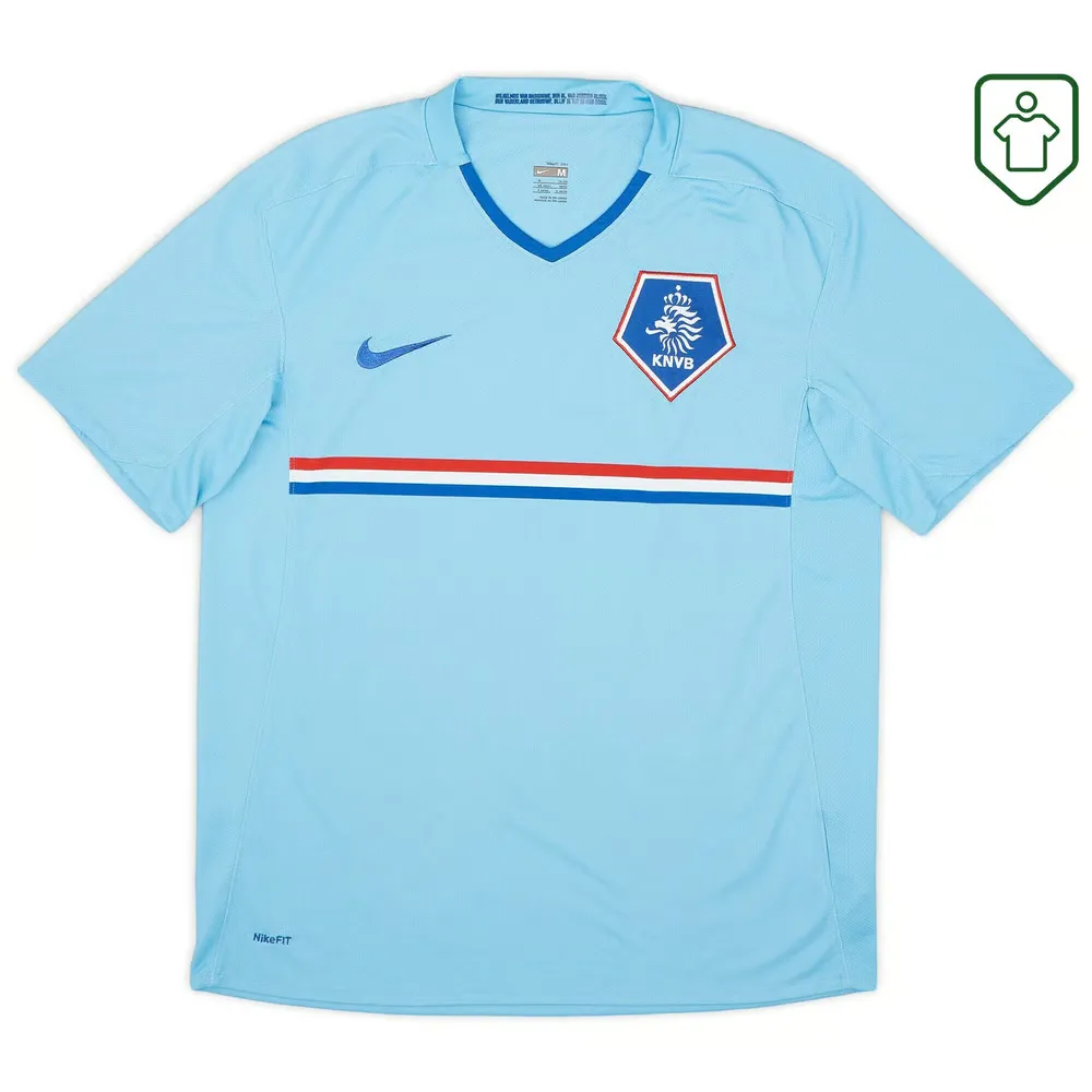 Men's Netherlands 2008/10 Away Retro Shirt V.Persie #7 - Image 2