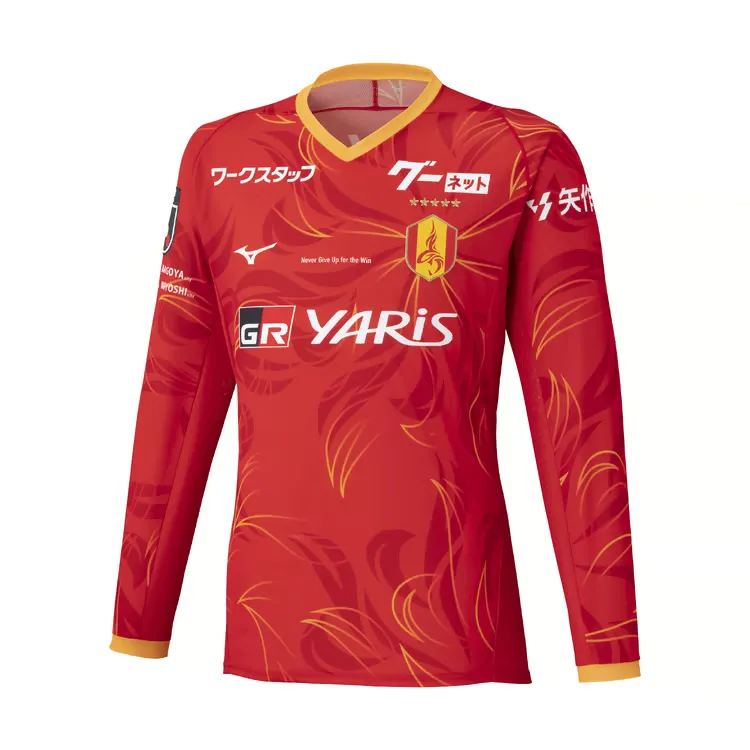 Men's Nagoya Grampus 2025 Home Long Sleeve Shirt