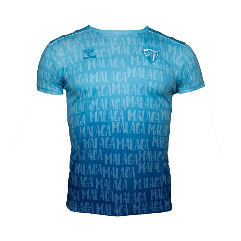 Men's Málaga CF 2025/26 Third Prematch Shirt - Blue