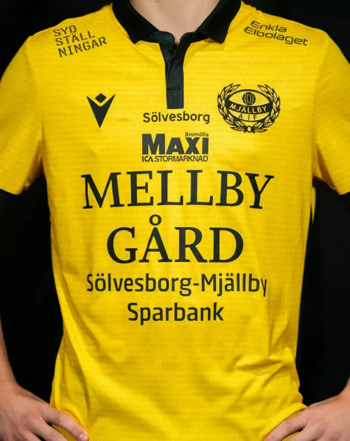 Men's Mjällby AIF 2025 Home Shirt