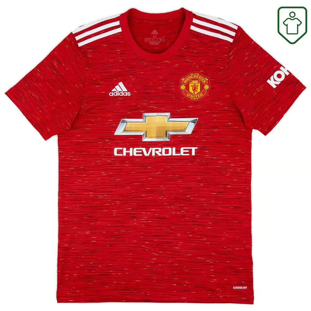 Men's Manchester United 2020/21 Home Retro Shirt Rashford #10 - Image 2