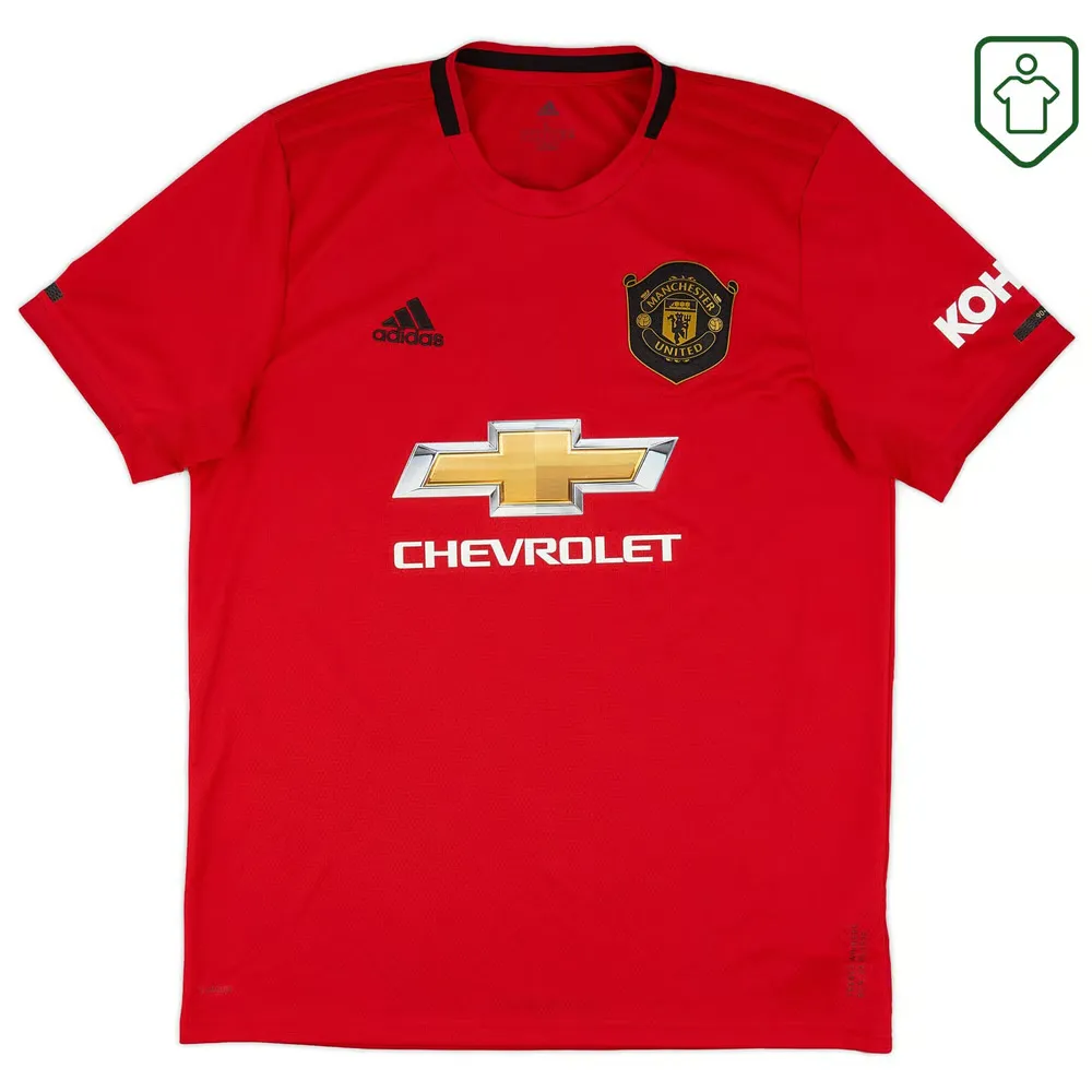 Men's Manchester United 2019/20 Home Retro Shirt Rashford #10 - Image 2