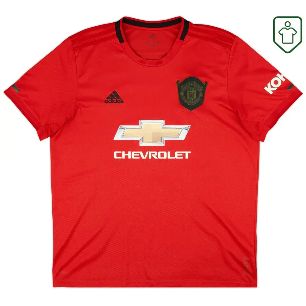 Men's Manchester United 2019/20 Home Retro Shirt Maguire #5 - Image 2