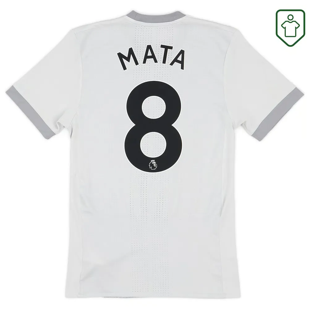 Men's Manchester United 2017/18 Third Retro Shirt Mata #8