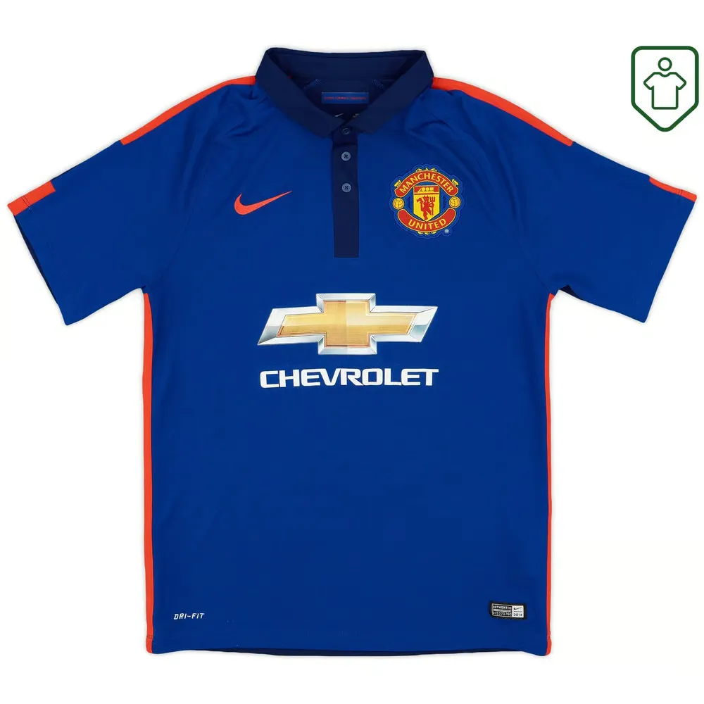 Men's Manchester United 2014/15 Third Retro Shirt Di Maria #7 - Image 2