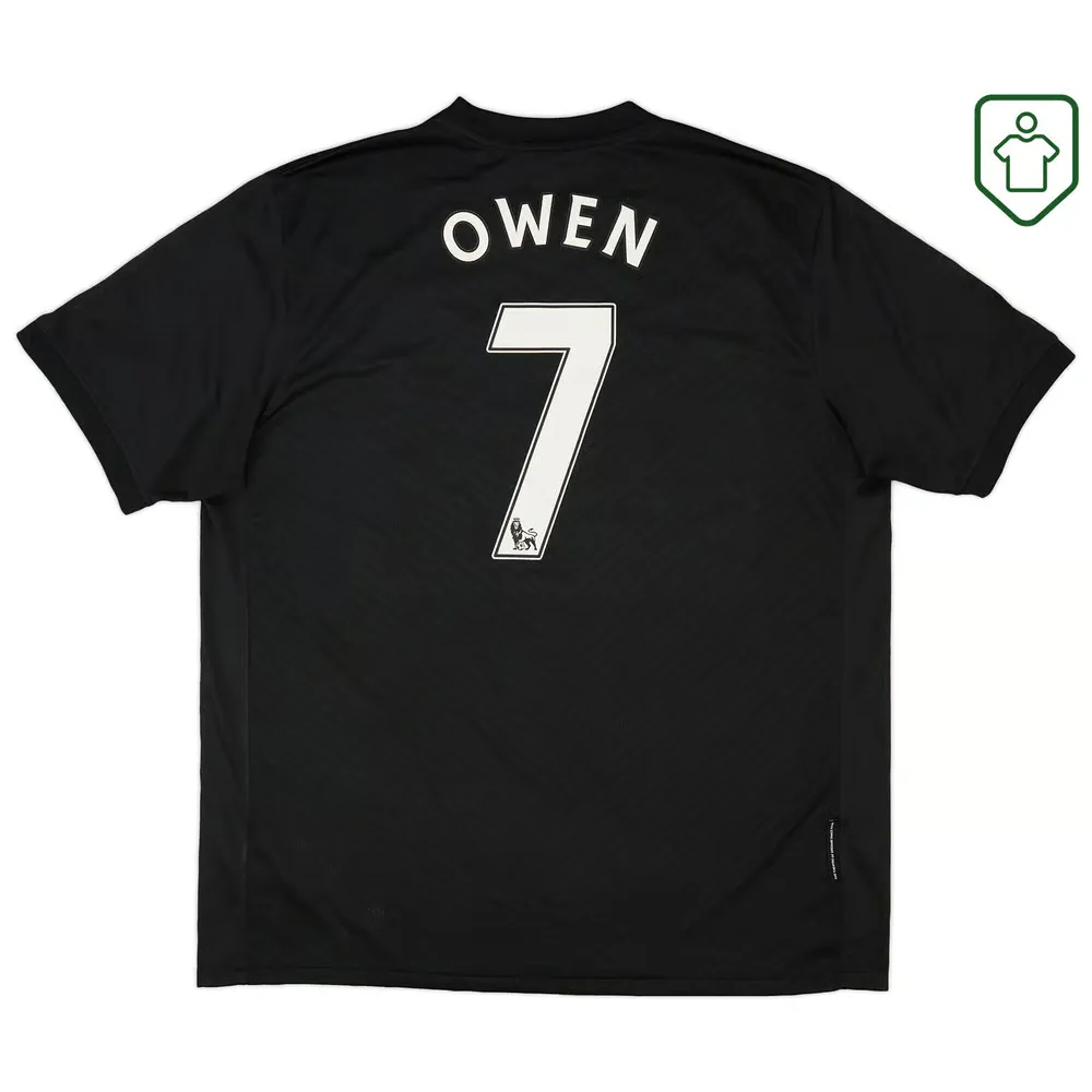 Men's Manchester United 2009/10 Away Retro Shirt Owen #7