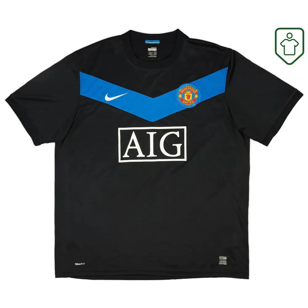 Men's Manchester United 2009/10 Away Retro Shirt Owen #7 - Image 2